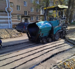 Завершение асфальтирования в округе №4