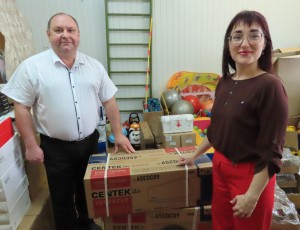 Детский сад «Голубые дорожки» получил в подарок от Георгия Ковалевского сплит-систему