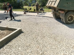 Ремонт парковки в 4-м микрорайоне