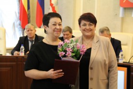 Людмила Ткаченко поздравила городских журналистов с Днём печати