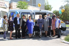 В Волгодонске появился новый автомобиль для перевозки маломобильных людей