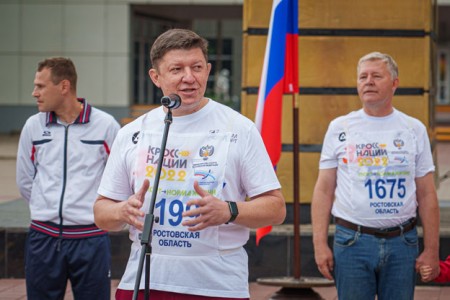 Сергей Ладанов присоединился к акции «Кросс Нации»