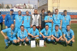 Волгодонские футболисты заняли второе место среди команд муниципальных образований Ростовской области