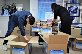 Волгодонск собрал для Энергодара почти 1400 книг
