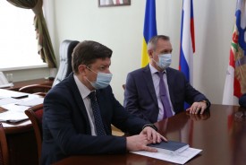 Руководство Волгодонска встретилось с Советником министра спорта РФ
