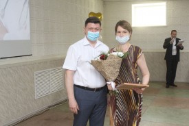Медики Волгодонска принимают поздравления