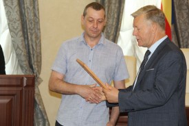Сергей Ладанов поздравил коллектив «Водоканала» с 60-летием со дня основания