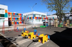 После капитального ремонта открылся детский сад "Голубые дорожки