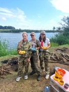Военно-патриотическая игра «Юный десантник» собрала почти 200 ребят разного возраста