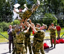 Команда школьников из Волгодонска стала победителем военно-патриотического слета «Отечество»