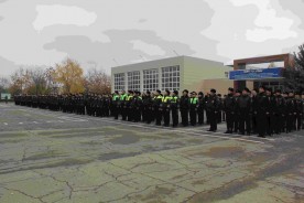 Волгодонские полицейские принимают поздравления с профессиональным праздником