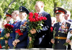 Чтобы помнили… В Волгодонске состоялись церемонии возложения цветов к памятным знакам Великой Отечественной войны