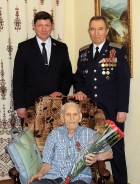 К 80-летию Великой Победы: Сергей Ладанов вручил ветеранам Великой Отечественной войны юбилейные медали