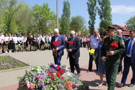 Волгодонцы вспоминают павших героев Великой Отечественной войны