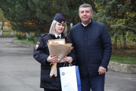 Волгодонские полицейские отмечают День сотрудников органов внутренних дел