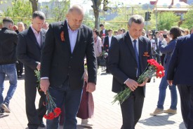 В Волгодонске состоялись митинги памяти, посвященные 77-й годовщине Великой Победы