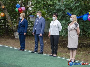       Благодаря депутату Волгодонской Думы Алексею Плотникову в детском саду «Одуванчик» появилась детская спортивная площадка