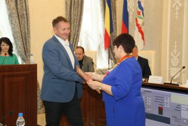 Депутаты на апрельской Думе заслушали отчёт главы Администрации Волгодонска Виктора Мельникова