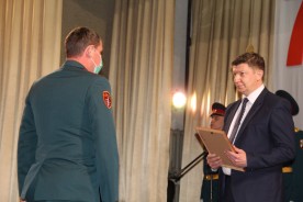 Сергей Ладанов поздравил личный состав войсковой части 3504 с Днём спецчастей
