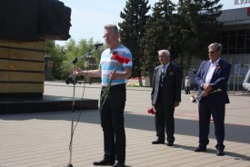 Волгодонские депутаты приняли участие в традиционном велопробеге,  приуроченном ко Дню Победы
