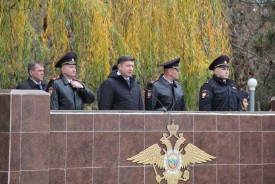 Сергей Ладанов поздравил волгодонских полицейских с праздником