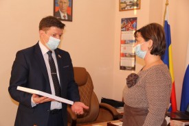 Волгодончанка Карине Мирзоева получила Благодарственное письмо от Законодательного Собрания Ростовской области