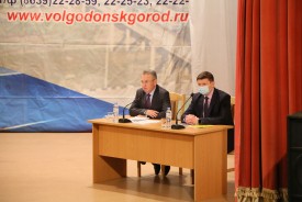 На расширенном заседании коллегии администрации Волгодонска подвели итоги года работы в условиях ограничительных мер