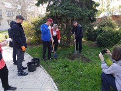 Волгодонские депутаты приняли участие в традиционном весеннем Дне древонасаждения 