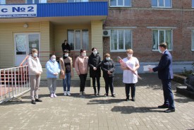 Председатель Волгодонской городской Думы – глава города поздравил медицинских сестер с профессиональным праздником