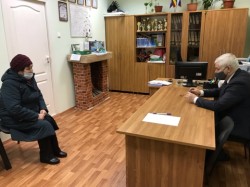 Депутат ВГД Петр Петрович Горчанюк провел приём граждан 