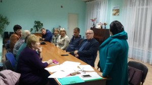 В округе 16 состоялось заседание первичного отделения партии "Единая Россия"