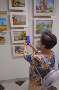 На Ростовской АЭС открылась выставка картин донских художников, посвященная атомной энергетике