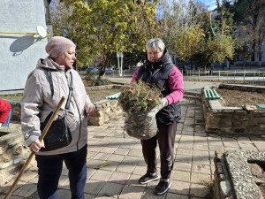 Субботник в 4-м микрорайоне