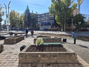 Субботник в 4-м микрорайоне