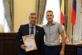 В Волгодонске чествуют спортсменов в канун Дня физкультурника 