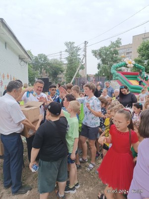 Праздник в 6 округе «Международный день защиты детей».