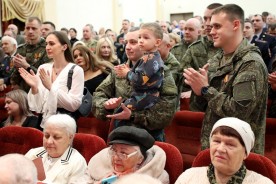 В Волгодонске торжественно открыли Год защитника Отечества