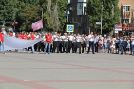 В Волгодонске состоялся Парад первокурсников ВИТИ НИЯУ МИФИ