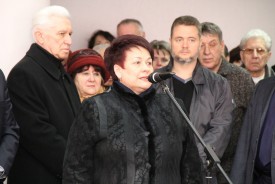 Сотни волгодонцев пришли проститься с Почётным гражданином Виктором Жуковым