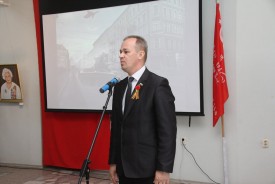 Игорь Батлуков принял участие в открытии выставки «И снова победный май!»