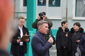 В Волгодонске открыли бюст Герою России