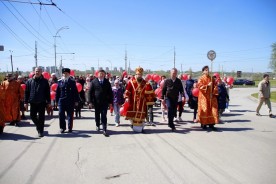 В Волгодонске на Пасху прошел общегородской крестный ход