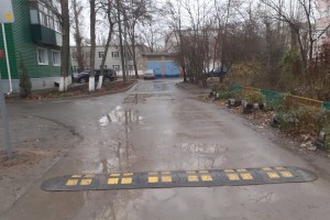 В округе № 4 Волгодонска благодаря депутату Георгию Ковалевскому установили «лежачих полицейских»