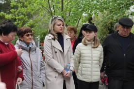 На городском кладбище открыли мемориальную доску Герою РФ  Александру Антонову