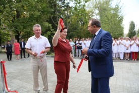 Людмила Ткаченко приняла участие в открытии обновленного терапевтического корпуса горбольницы № 1