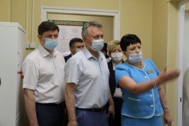 В волгодонском онкодиспансере состоялась презентация рентгенотделения