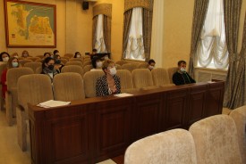 Председатель Волгодонской городской Думы-глава города Сергей Ладанов провел общественные обсуждения по бюджету
