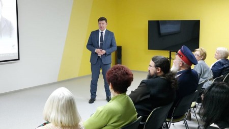 Сергей Ладанов посетил презентацию документального фильма «Старая левада у речки Лазоревой»