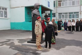 В Волгодонске открыли бюст Герою России