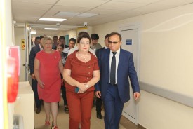 Людмила Ткаченко приняла участие в открытии обновленного терапевтического корпуса горбольницы № 1
